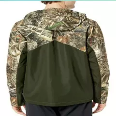 New Under Armour Hooded Hunting Jacket Skysweeper Realtree Camo Mens Medium