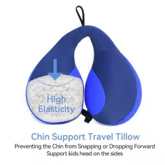 Kids Travel Pillow,Baby Head Neck & Chin Support U Shape Pillows, Travel Sleepin