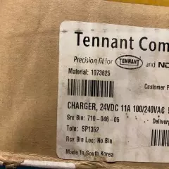 Tennant 1073625 CHARGER, 24VDC 11A 100/240VAC 50/60HZ T3e, S10, SS3