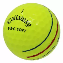 120 Callaway ERC Soft Yellow Good Quality AAA Recycled Golf Balls