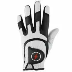 1 PowerBilt Junior Series One Fit Gloves OSFA LH Age 3-11 - White Ship Now GIFT