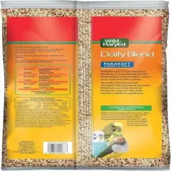 Wild Harvest Daily Blend Nutrition Diet Bird Food Parakeet Canary Finch 10 Pound