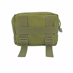 Tactical Shoulder Bag Molle Messenger Pack + Molle Pouch EDC Tool Kit Accessory