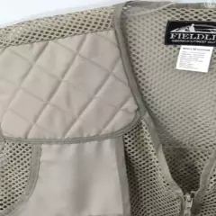 Fieldline M Medium Vest Beige Khaki Hunting Multi Pocket Gamebag Outdoors Mens