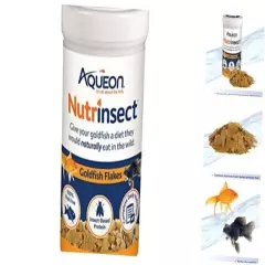  Nutrinsect Fish-Free Fish Food, 1.59 oz Goldfish Flakes