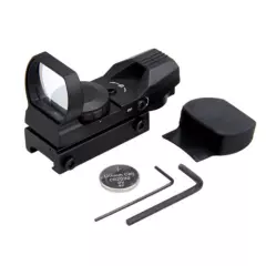 Tactical Red Green Dot Sight Scope Holographic 4Reticles 20mm Rail Mount Hunting