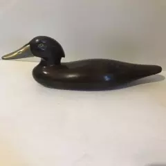 Beautiful SOLID WOOD DUCK DECOY (Vintage Antique)