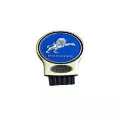 MILLWALL FC GRUVE CLEANER AND GOLF BALL MARKER. GROOVE CLEANING BRUSH