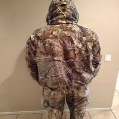 Scent Blocker Outfitter Camo Hunting Suit Jacket & Pants, RTAP & RTX, XL X-large