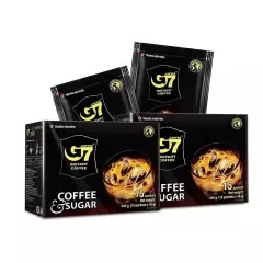 G7 2-In-1 Coffee & Sugar Instant Coffee 15 Sachets x 16g(Pack of 12)~6/15/2025