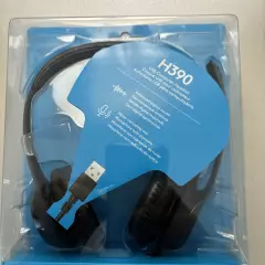 Logitech H390 USB Headset with Microphone - Black