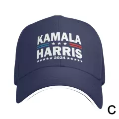 Kamala Harris 2024 Hat Trucker Hat Breathable Peaked Cap Adjustable for Unisex-