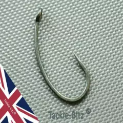 Curve Shank Carp Hooks Barbless 3 Colour Options For Carp Fishing Tackle Rigs