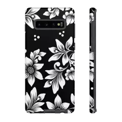 Black & White Floral Style - Tough Cases