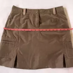 IZOD Performance X Women’s Golf Tennis Skirt Skort Pockets in Tan, Size 2. NEW