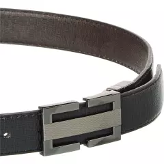 Savile Row Reversible Leather Belt Men's 38