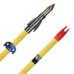 2- AMS Bowfishing Lava Crux Arrows w/Ankor FX Points