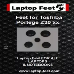 Laptop Feet for Toshiba Portege Z30 xx compatible kit ( 5 pcs self adhesive 3m)