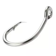 25pcs Saltwater Stainless Steel Fishing Hooks 8/0-12/0 Tuna Circle Big Game Hook