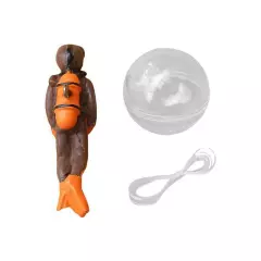 Aquarium Fish Tank Aquatic Landscape Diver Underwater Floating Ornament