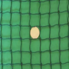 20' x 8' Golf Impact Net Hockey Dark Green Square 1" Mesh #18 Nylon Netting 