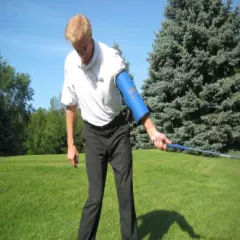 Golf Swing Trainer - Be Better At Impact From The "Straight Arm"-standard size