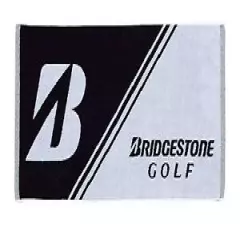 BRIDGESTONE JAPAN Golf Face Towel Black 34 x 70cm TWG51 New