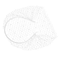 Mesh Veil Headband Fascinator With Veil Tea Party Headband Veil Fascinator He...