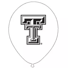 Texas Tech Red Raiders NCAA College University Sports Party 11" Latex Balloons