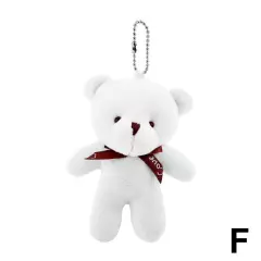 Plush Bear Cartoon Bear Keychain Cute Keyring Handbag Pendant GXD