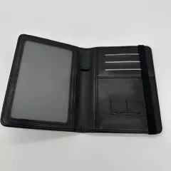 Blocking RFID Multi-function Passport Holder Card Slot Vaccine Card Leather Case