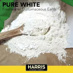 Harris Diatomaceous Earth Food Grade, 4lb with Powder Duster Included