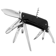 RUIKE LD51-B Blade G10 Trekker Multi-Pocket Knife 4.5" & Keyring