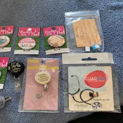 15 Fun Nurse Gadgets - Retractable Holders, Charms, etc. - Great for Gifts - New