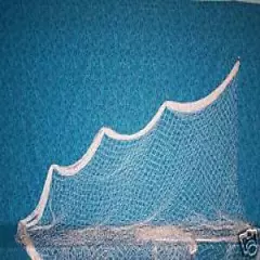  Fishing Net Seine Luau Finger Mullet Bait 1" Mesh Nylon #4 Netting 400' x 7'