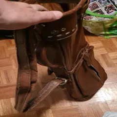 Vintage All Leather Golf Bag