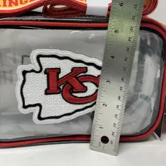 NFL KC Chiefs Clear Crossbody Bag Chiefs Kingdom Foco Purse