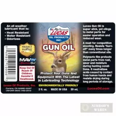 Lucas Oil ORIGINAL GUN OIL 18-PACK Lubricant Hunting Gun Smith Odorless 10006