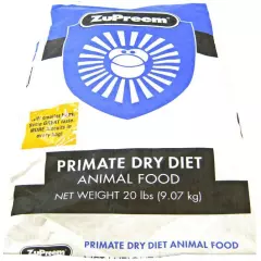 ZuPreem Primate Dry Diet Animal Food 20 lbs (9.07 kg)