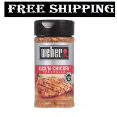 Weber Kick'n Chicken Seasoning, 5 Ounce Shaker