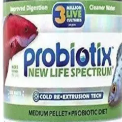 New Life Spectrum Probiotix Medium Sinking Pellet Probiotic Diet Fish Food 300g