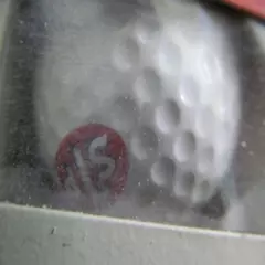 DOZEN UNUSED GOLDEN RAM GOLF BALLS IN THE ORIGINAL DOZEN BOX-STP LOGO'D