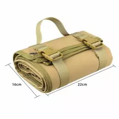 Tactical Shooting Range Mat Training Molle Roll Up Hunting Pad Picnic Mat