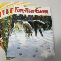 Vintage Fur Fish Game Magazine All 12 Issues of 1994 Articles Advertising Decor