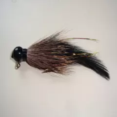 Handtied DEER HAIR FISHING JIGS HOTTAIL DOZEN Trout,crappie,bass,walleye,pike