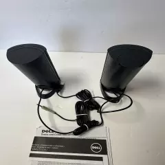 Dell AX210 Black USB Stereo Speaker System For Computer