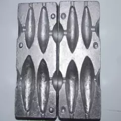 4 in 1 Lead Mould - Distance - 1.5 / 2.2 / 3 & 4oz - Carp coarse