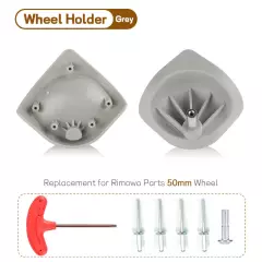 Multiple colors 50mm Wheel Holder Replacement for Rimowa Luggage Box