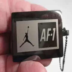 Nike Metal AF-1 Jordan Shoe Tag Key Chain Air Force 1 One AF1 Jumping Man NBA