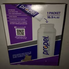 4 boxes PROPEL POWDER PACKETS GRAPE w/ Electrolytes 10 Count box Total 40 pks